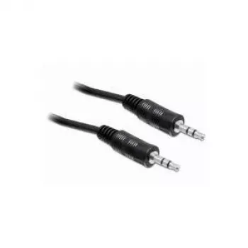 Delock audio kábel 3,5 mm 3-pin stereo jack konektor samec na konektor samec 5 m čierny 84438