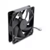 Delock axiálny ventilátor 48 V DC, 120 x 120 x 25 mm, 4-pin PWM, čierny