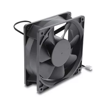 Delock axiálny ventilátor 48 V DC, 120 x 120 x 38 mm s 2-pinovým konektorom ventilátora, čierny