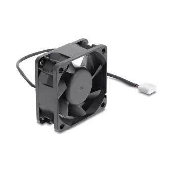 Delock axiálny ventilátor 48 V DC, 60 x 60 x 25 mm so 4-pinovým PWM konektorom ventilátora, čierny
