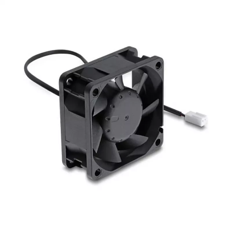 Delock axiálny ventilátor 48V DC 60x60x25mm s 2-pin konektorom čierny