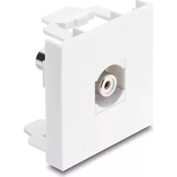 Delock Easy 45 modul RCA konektor samica na RCA konektor samica biely 91816