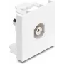 Delock Easy 45 modul RCA konektor samica na RCA konektor samica biely 91816