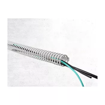 Delock flexibilný samolepiaci a skrutkovateľný káblový kanál 45 x 46 mm - dĺžka 50 cm sivý