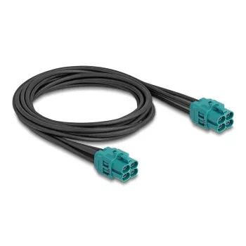 Delock HDMI adaptérový kábel Micro HDMI konektor samec na 4x HDMI konektor samica 1 m čierny 90340
