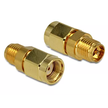 DELOCK HF RP-SMA konektor samec špeciálny metrický závit > RP-SMA konektor samica