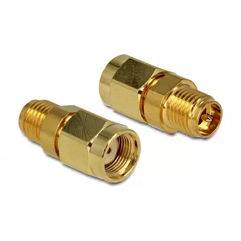 DELOCK HF RP-SMA konektor samec špeciálny metrický závit > RP-SMA konektor samica