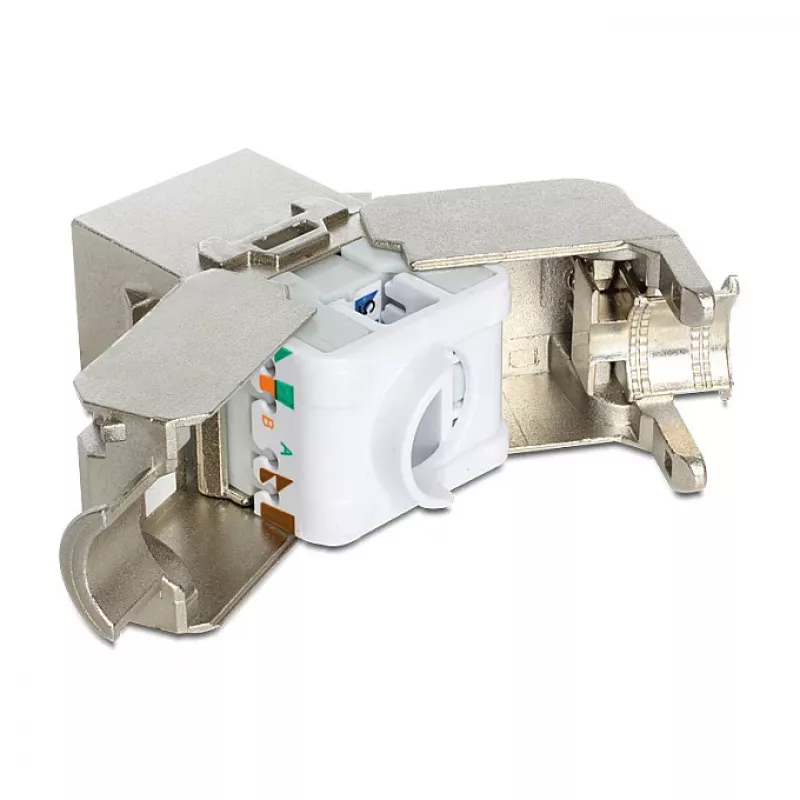 Delock Keystone modul RJ45 konektor samica na LSA Cat.6A STP