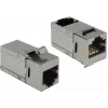 Delock Keystone modul RJ45 konektor samica na RJ45 konektor samica Cat.6 STP 90° 86371