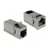 Delock Keystone modul RJ45 konektor samica na RJ45 konektor samica Cat.6 STP 90° 86371