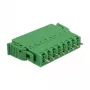 Delock sada PCB svorkovnice 8-pólová 3,81 mm rozteč vertikálna zelená (10 ks) 65974