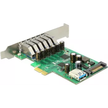 Delock PCI Express x1 karta na 6 x externých + 1 x interný USB 3.0