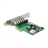 Delock PCI Express x1 karta na 6 x externých + 1 x interný USB 3.0