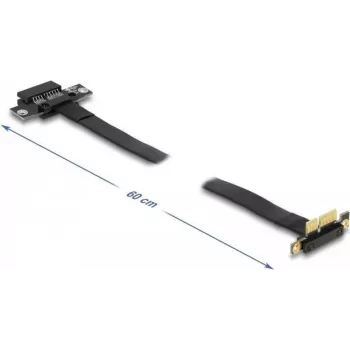 Delock PCI Express x1 riser karta s 90° zahnutým konektorom a 60 cm káblom