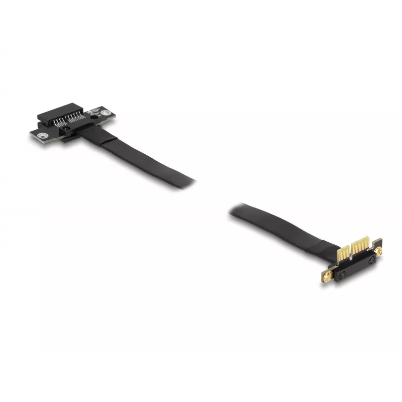 Delock PCI Express x1 riser karta s 90° zahnutým konektorom a 60 cm káblom