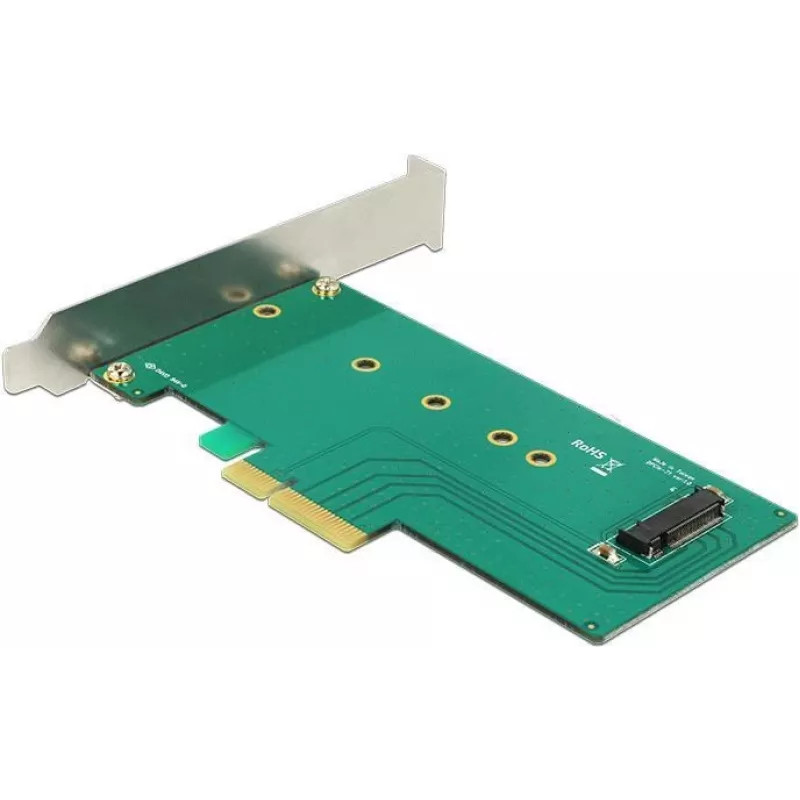Delock PCI Express x4 karta na 1 x interný NVMe M.2 Key M 110 mm - low profile formát