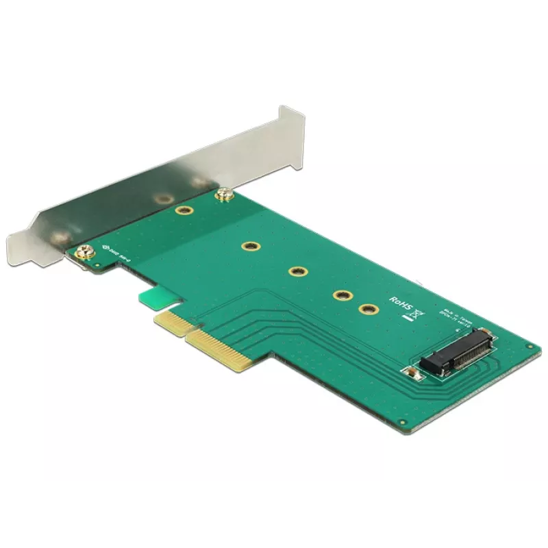 Delock PCI Express x4 karta na 1 x interný NVMe M.2 Key M 110 mm - low profile formát