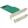 Delock PCI Express x4 karta na 1 x interný NVMe M.2 Key M 110 mm - low profile formát