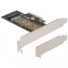 Delock PCI Express x4 karta na 1 x interný NVMe M.2 Key M 80 mm - Low Profile formát 90047