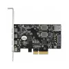 Delock PCI Express x4 karta na 4 x USB Type-C + 1 x USB Type-A - SuperSpeed USB 10 Gbps - Low Profile formát, USB radič