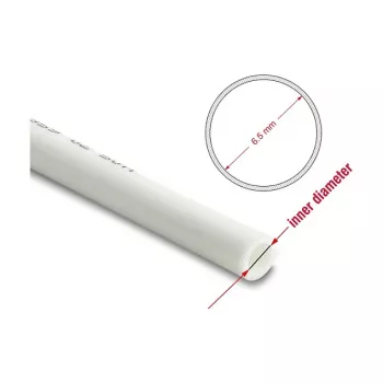 Delock Tlaková vzduchová hadica 10 x 6,5 mm PU 50 m rolka biela