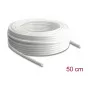 Delock Tlaková vzduchová hadica 10 x 6,5 mm PU 50 m rolka biela