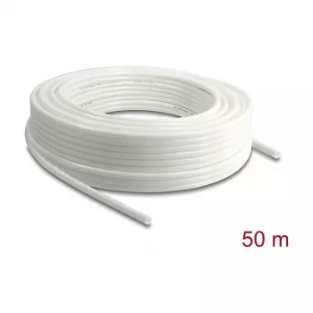 Delock tlaková vzduchová hadica 8 x 5 mm 50 m rolka biela (PU)