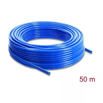Delock pneumatická hadica 8 x 5 mm AD x ID 50 m rolka modrá PU