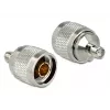DeLOCK RF adaptér N samec na SMA samica 50 Ohm