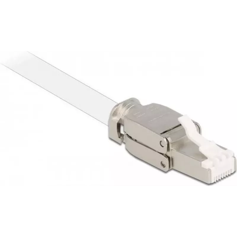 Delock RJ45 konektor samec Cat.6A STP bez nástrojov pre montáž v teréne 86927
