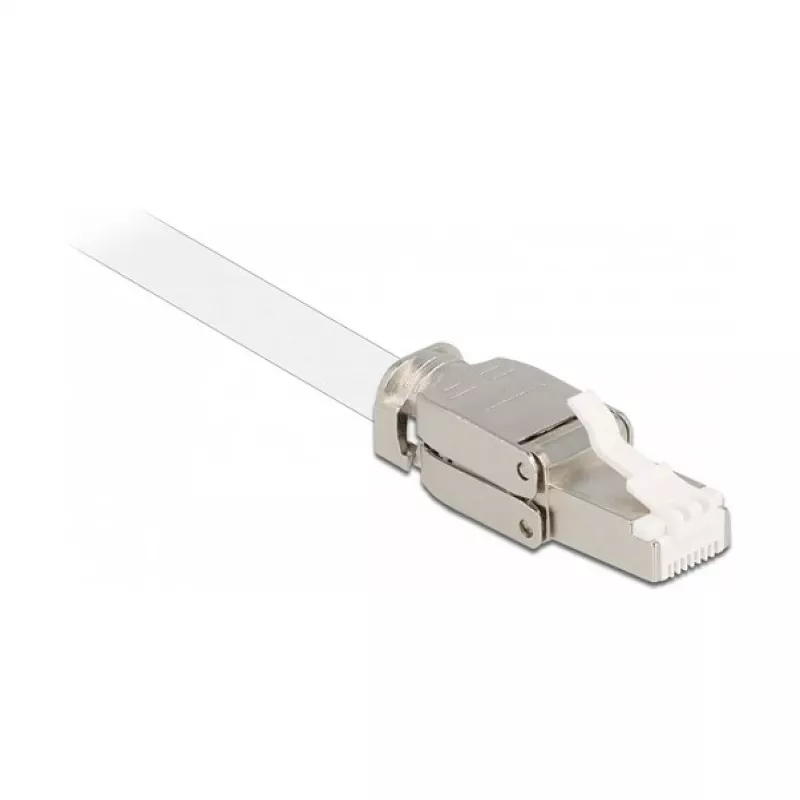 Delock RJ45 konektor samec Cat.6A STP bez nástrojov pre montáž v teréne 86927