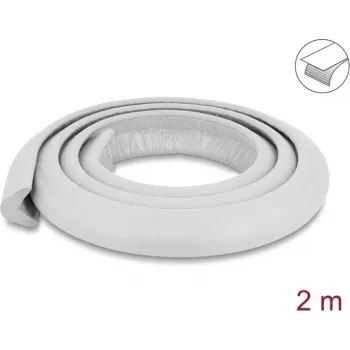 Delock samolepiaca penová ochranná páska hrán 35 x 13 mm, 2 m, sivá 18489