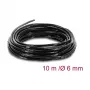 Delock špirálová hadica priemer 6 mm 10 m čierna