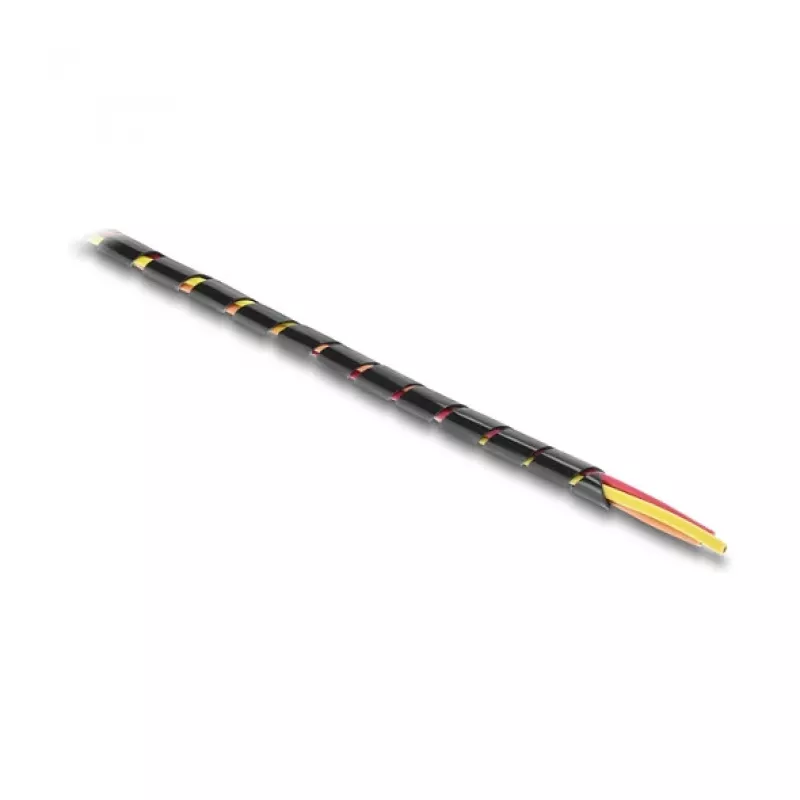 Delock špirálová hadica 10 mm priemer 10 m čierna