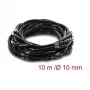 Delock špirálová hadica 10 mm priemer 10 m čierna