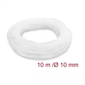 Delock špirálový obal priemer 10 mm 10 m transparentný