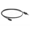 Delock TOSLINK kábel Mini TOSLINK 3,5-mm konektor samec na TOSLINK konektor samec, Ø 2,2 mm, 1 m, čierny