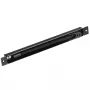 DELTA ATLO-KPS-21X262/SHEEL-S zapustený káblový kanál, čierna, 262mm