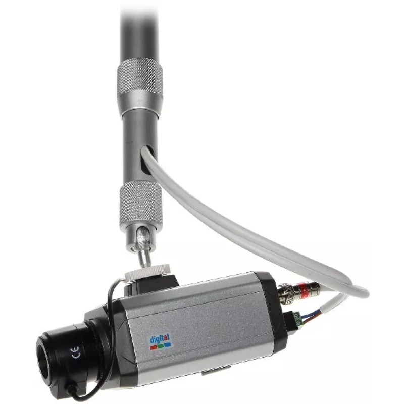 DELTA BR-60X120 teleskopický stropný držiak pre CCTV kamery, 710–1220 mm, biely