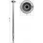 DELTA BR-60X120 teleskopický stropný držiak pre CCTV kamery, 710–1220 mm, biely
