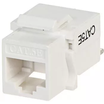 DELTA FX-RJ45-52 Cat.5e UTP keystone jack RJ45 samica 8P8C T568A/B čierna