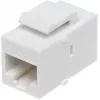 DELTA FX-RJ45-G/RJ45-G/6 Tienený Cat6 Keystone Jack, bez nástroja, zlaté kontakty