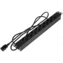 DELTA PD-8/R/IEC-N 8-násobný 1U rackový PDU, IEC C13, 10A, 250V, čierny