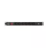 DELTA predlžovací kábel 6 zásuviek Schuko PD-6/R-USB