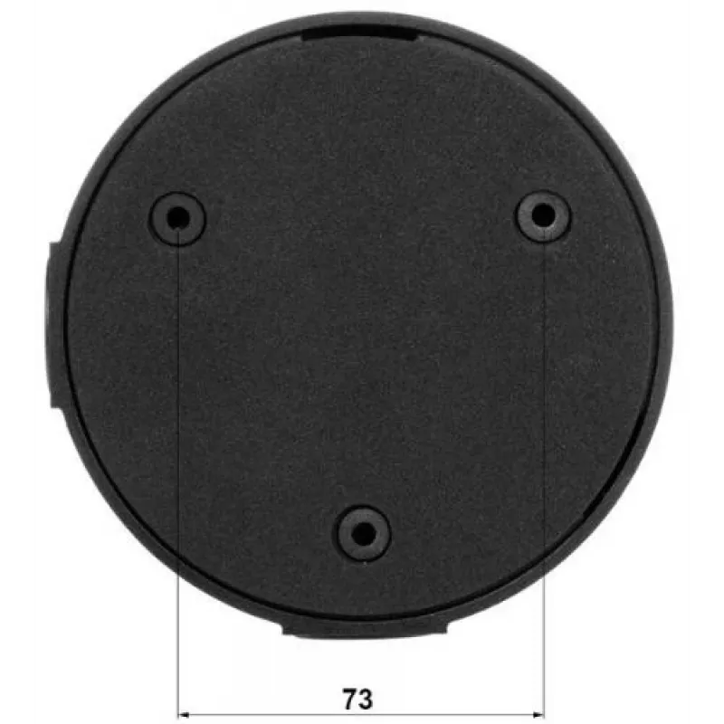 DELTA STG-PFA130-E pripojovacia krabica pre Dahua dome kamery, nástenná/stropná montáž, hliník, čierna STG-PFA130-E(BLACK)