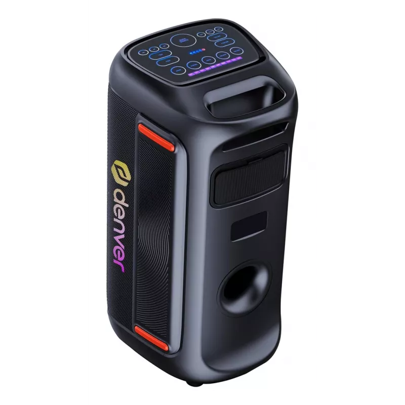 Denver BPS-370 prenosný Bluetooth párty reproduktor 1000W PMPO