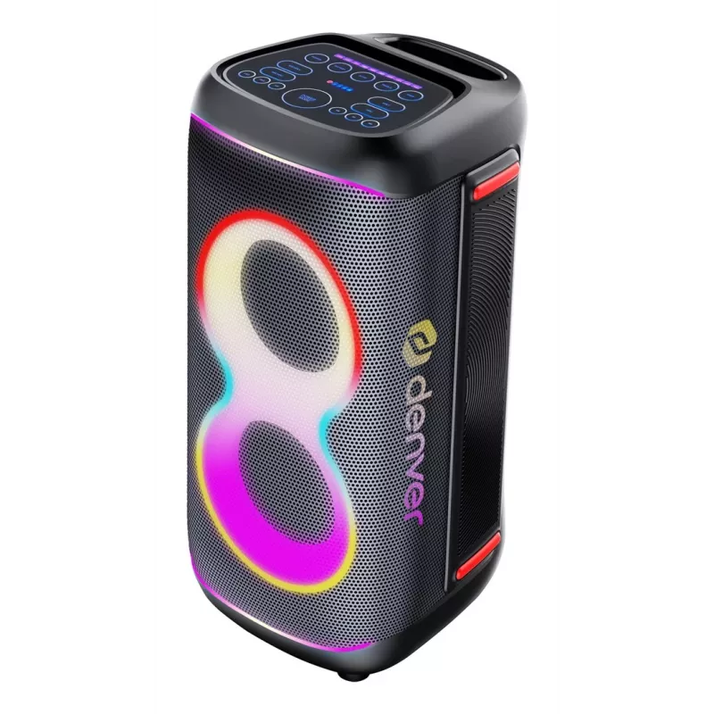 Denver BPS-370 prenosný Bluetooth párty reproduktor 1000W PMPO