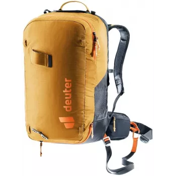 Deuter Alproof Lite 20 SL lavínový airbag batoh + Wash Center I kozmetická taška set - Cinnamon/čierna & Raisin/Caspia