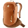 DEUTER Attack 16 Mocha-Pecan unisex cyklistický batoh s chrbtovým chráničom