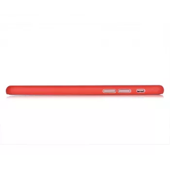 Devia Apple iPhone 6/6s Jelly tenké kožené zadné puzdro vínovo červená